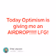Today Optimism is giving me an AIRDROP LFG