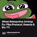 When Retroactive Airdrop For Pika Protocol Kwenta & Etc
