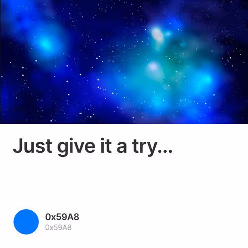 Just give it a try...