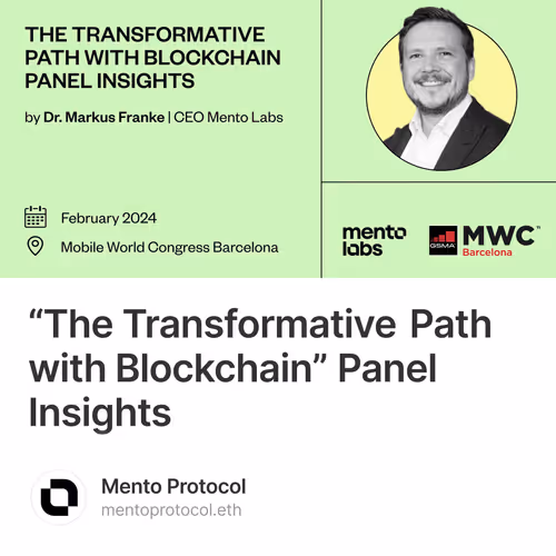 “The Transformative Path with Blockchain” Panel Insights