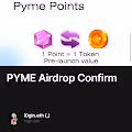 PYME Airdrop Confirm