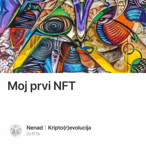 Moj prvi NFT