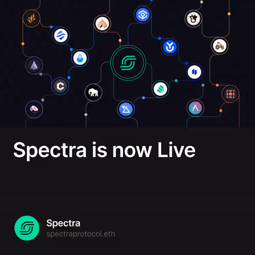 Spectra is now Live