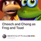 Cheech and Chong as Frog and Toad