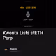 Kwenta Lists stETH Perp