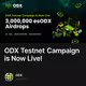 ODX Testnet Campaign is Now Live!