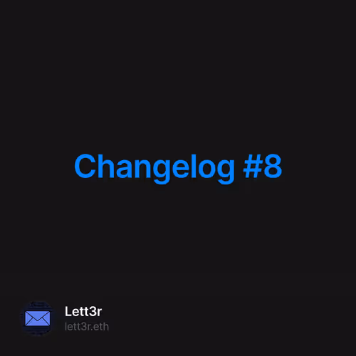 Changelog #8