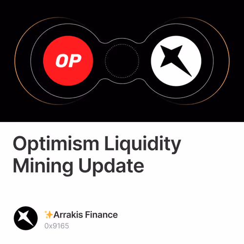 Optimism Liquidity Mining Update