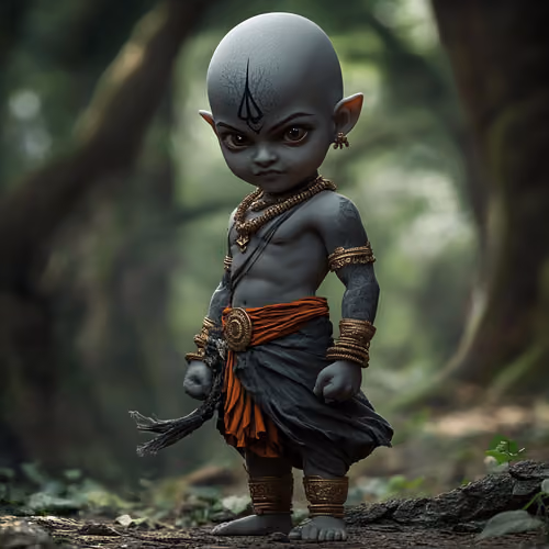 Childhood Version of Gatotkacha