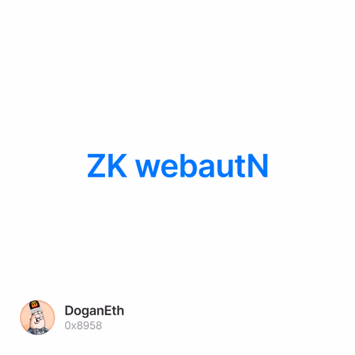 ZK webautN