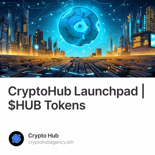 CryptoHub Launchpad | $HUB Tokens