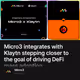 Micro3 integrates with Klaytn stepping closer to the goal of driving DeFi mass adoption