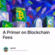 A Primer on Blockchain Fees