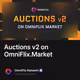 Auctions v2 on OmniFlix.Market
