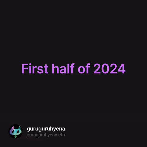 First half of 2024