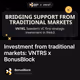 Investment from traditional markets: VNTRS x BonusBlock