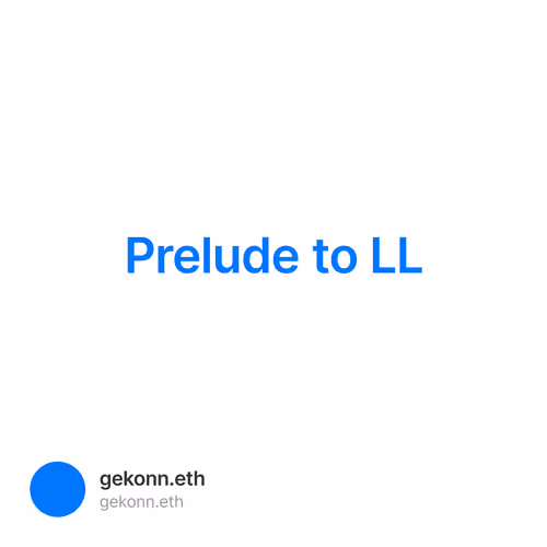 Prelude to LL