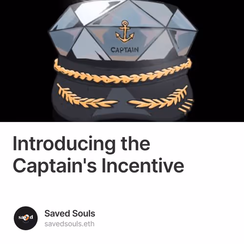 Introducing the Captain's Incentive