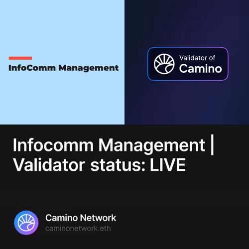 Infocomm Management | Validator status: LIVE
