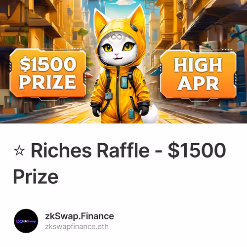 ⭐ Riches Raffle - $1500 Prize