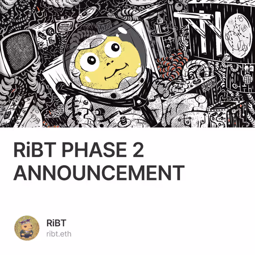 RiBT PHASE 2 ANNOUNCEMENT
