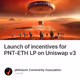 Launch of incentives for PNT-ETH LP on Uniswap v3