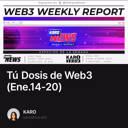 Tú Dosis de Web3 (Ene.14-20)