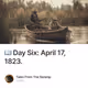 📖 Day Six: April 17, 1823.