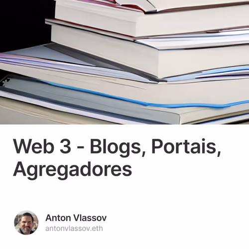 Web 3 - Blogs, Portais, Agregadores