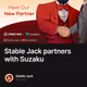 Stable Jack partners with Suzaku