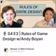 🎙️ S4 E3 | Rules of Game Design w/Andy Boyan