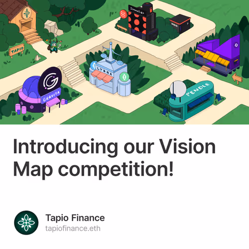 Introducing our Vision Map competition!