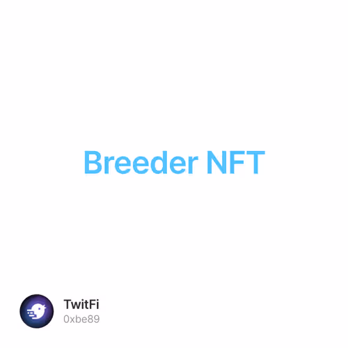 Breeder NFT