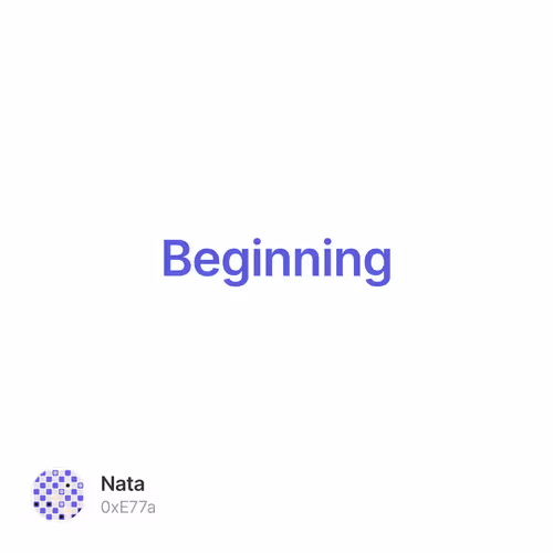 Beginning