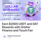 Earn $2000 USDT and OAT Rewards with Orbiter Finance and Touch.Fan