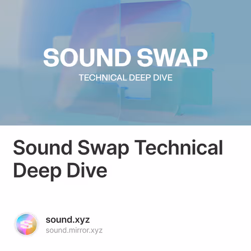 Sound Swap Technical Deep Dive
