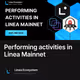 Performing activities in Linea Mainnet