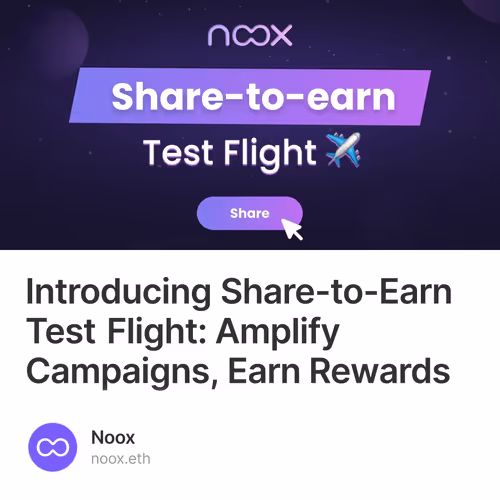 Introducing Share-to-Earn Test Flight: Amplify Campaigns, Earn Rewards