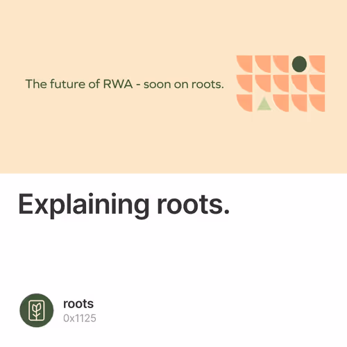 Explaining roots.