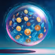 bubble flat