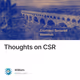 Thoughts on CSR
