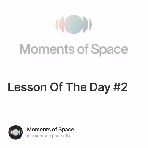 Lesson Of The Day #2