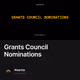 Grants Council Nominations
