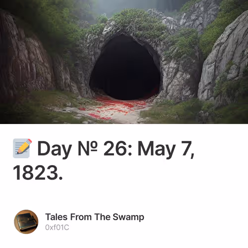 📝 Day № 26: May 7, 1823.