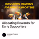Allocating Rewards for Early Supporters