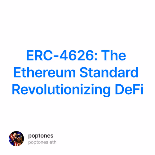 ERC-4626: The Ethereum Standard Revolutionizing DeFi