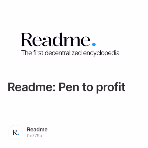 Readme: Pen to profit