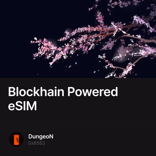 Blockhain Powered eSIM