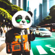 Travelling Panda Optimism