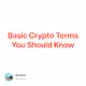 Basic Crypto Terms You Should Know